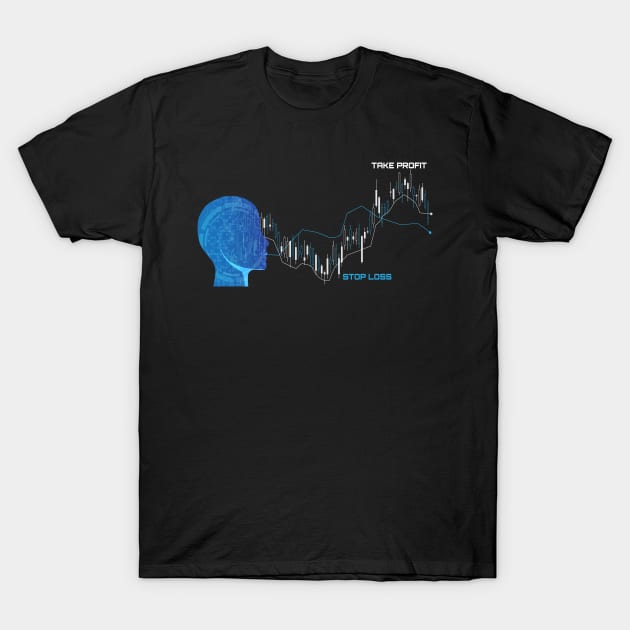 Trading Stocks Market Trader Money Chart T-Shirt by MooonTees